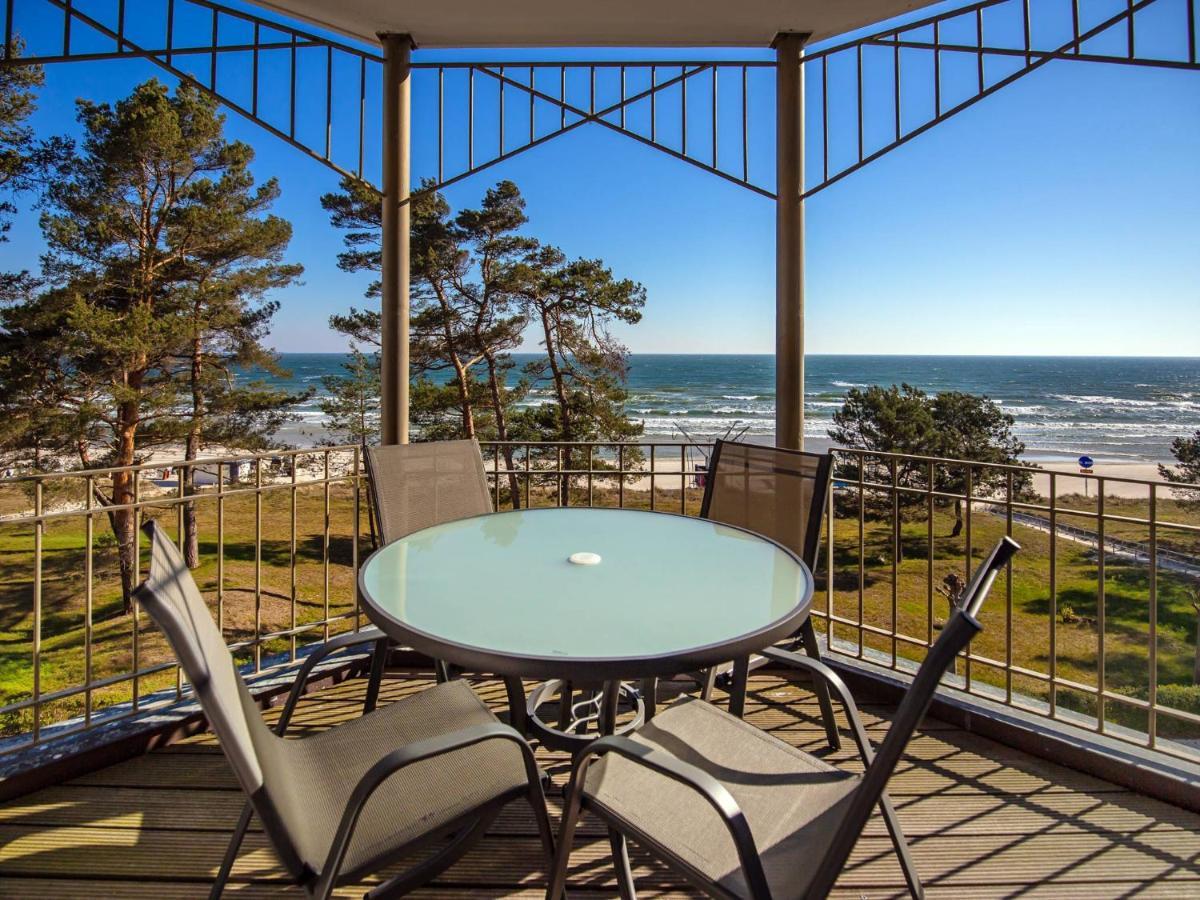 Strandvillen Binz - 1-Raum-Ferienwohnung Mit Meerblick Und Balkon Sv-763 Exteriör bild